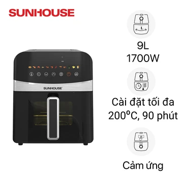 Nồi chiên không dầu 9L Sunhouse SHD4090