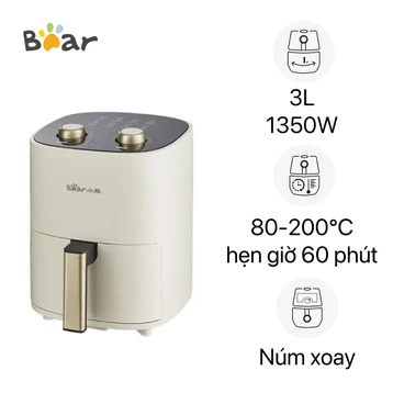 Nồi chiên không dầu Bear QZG-E14Q5 3L