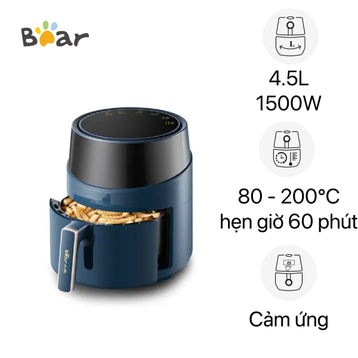 Nồi chiên không dầu Bear QZG-A15T2 4.5L