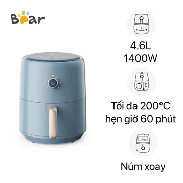 Nồi chiên không dầu Bear QZG-E14B5 4.6L