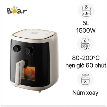 Nồi chiên không dầu Bear QZG-F15C7 5L