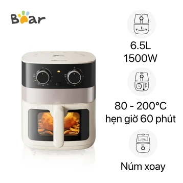 Nồi chiên không dầu Bear QZG-P15L6 6.5L