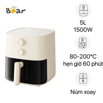Nồi chiên không dầu Bear QZG-J15M1 5L