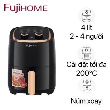 Nồi chiên không dầu Fujihome A4EB 4L