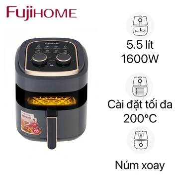 Nồi chiên không dầu Fujihome A5GG 5L 