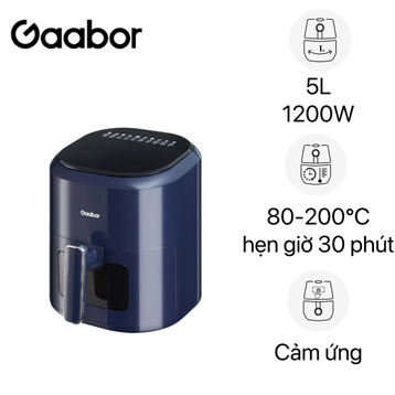 Nồi chiên không dầu gaabor ga-e45a02 4.5 lít - Trải nghiệm ẩm thực tuyệt vời mà không lo ngại về sức khỏe