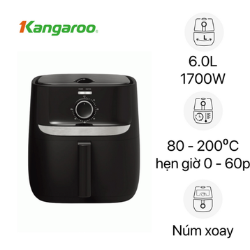 Nồi chiên không dầu Kangaroo KG6AF1 6L