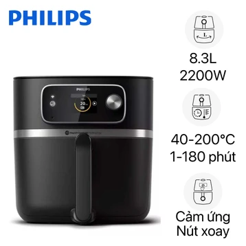Nồi chiên không dầu Philips HD9880/90 8.3 lít