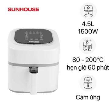 Nồi chiên không dầu Sunhouse Mama SHD4086W 4.5L