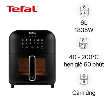 Nồi chiên không dầu Tefal Easy Fry Window EY821868 6L