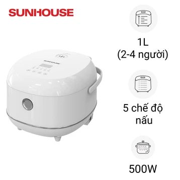Nồi cơm điện 1L Sunhouse SHD8803