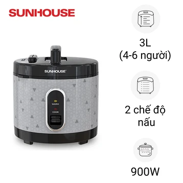 Nồi cơm điện 3L Sunhouse SHD8305