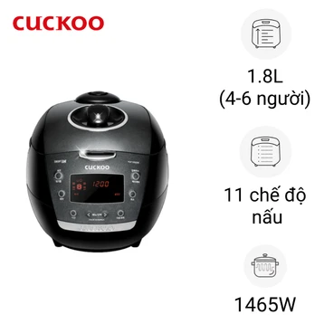 Nồi cơm điện cao tần áp suất Cuckoo CRP-HUF105SDB 1.8L