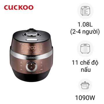 Nồi cơm điện Cao tần áp suất Cuckoo CRP-JHR0660FBM 1.08L