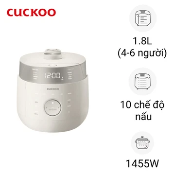 Nồi cơm điện Cao tần áp suất kép Cuckoo CRP-LHTAR1010FGI 1.8L