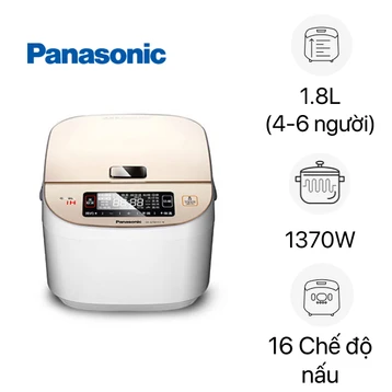 Nồi cơm điện cao tần Panasonic SR-AFM181WRA 1.8 lít