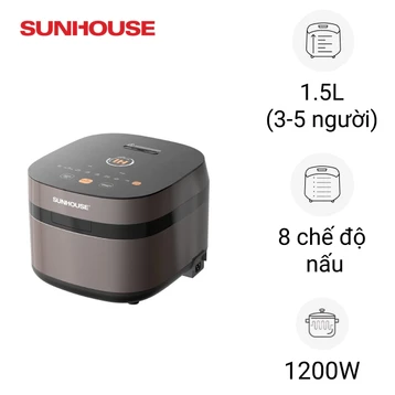 Nồi cơm điện cao tần 1.5L Sunhouse SHD8826