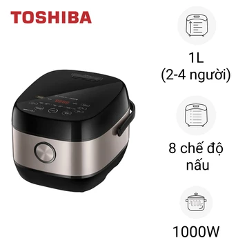 Nồi cơm điện cao tần 1.0L Toshiba RC-10IX1PV