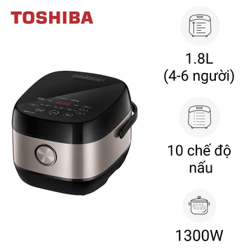 Nồi cơm điện cao tần 1.8L Toshiba RC-18IX1PV