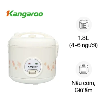 Nồi cơm điện nắp gài Kangaroo KG18RC3 1.8L