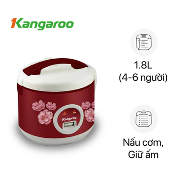 Nồi cơm điện nắp gài Kangaroo KG378H 1.8L