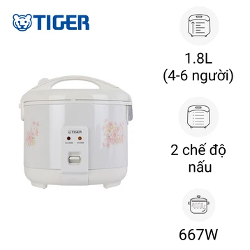Nồi cơm điện nắp gài Tiger JNP-1800