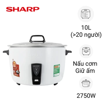 Nồi Cơm điện Sharp KSH-D1010V 10 lít