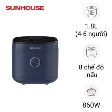 Nồi cơm điện tử 1.8L Sunhouse SHD8916