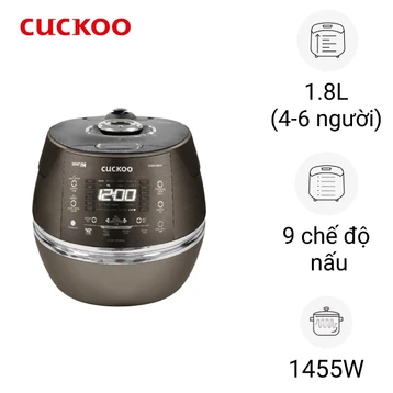 Nồi cơm điện tử áp suất cao tần CRP-CHSS1009FN/DBVNCV 1.8L