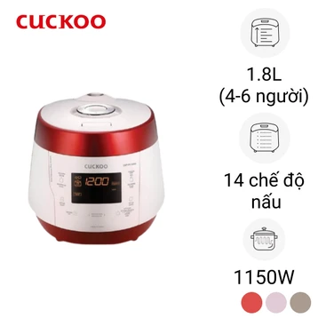 Nồi cơm điện tử áp suất CRP-PK1000S/P2RDVNCV 1.8L