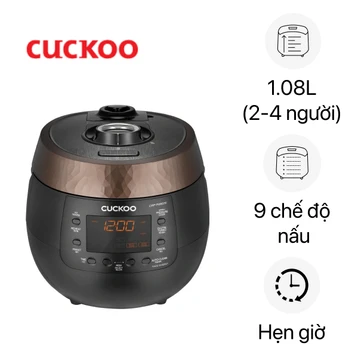 Nồi cơm điện tử áp suất Cuckoo CRP-R0612F/BKSBCRVNCV