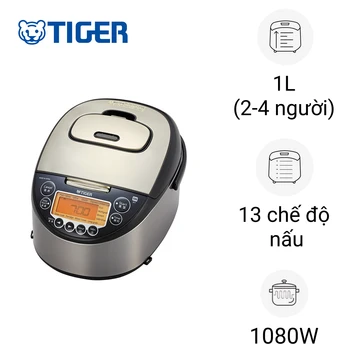 Nồi cơm điện tử cao tần Tiger JKT-F10W
