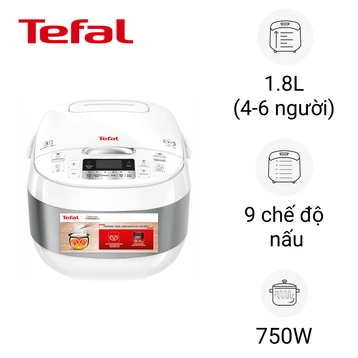 Nồi cơm điện tử Tefal RK752168 - 1.8L