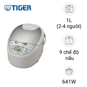 Nồi cơm điện tử Tiger JAX-S10W