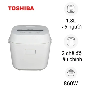 Nồi cơm điện tử Toshiba RC-18DR5UVN(W)