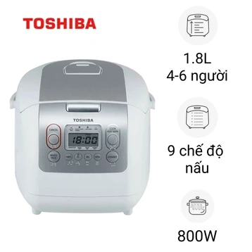 Nồi cơm điện tử Toshiba RC-18NTFV(W)