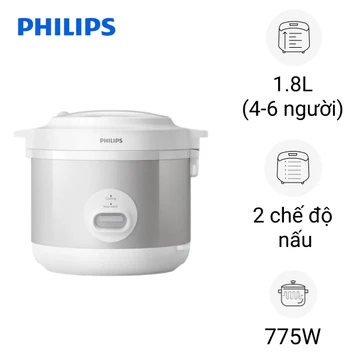 Nồi cơm nắp gài Philips 1.8 lít HD3008/30