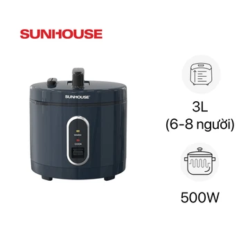 Nồi cơm nắp gài Sunhouse 3 lít SHD8309