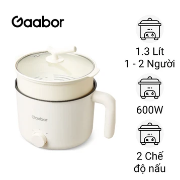 Nồi điện đa năng dung tích 1.3L Gaabor GR-N15A