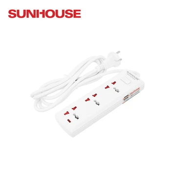 Ổ cắm điện SUNHOUSE 3AC SHE-OC6-3P 2.5M