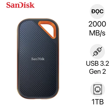 Ổ cứng di động Sandisk E81 Extreme Pro V2 SSD 1TB USB 3.2