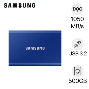 Ổ cứng di động SSD Samsung T7 Portable 500GB