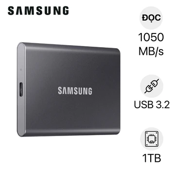 Ổ cứng di động SSD Samsung T7 Portable 1TB