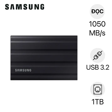 Ổ cứng di động SSD Samsung T7 Shield Portable 1TB