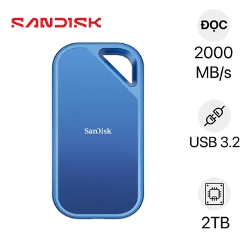 Ổ cứng di động SSD SanDisk Creator Pro Portable 2000MBs 2TB