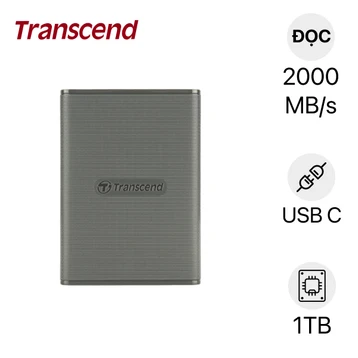 Ổ cứng di động Transcend ESD360C 2000MB/s 1TB