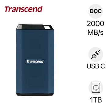 Ổ cứng di động Transcend ESD410C 2000MB/s 1TB