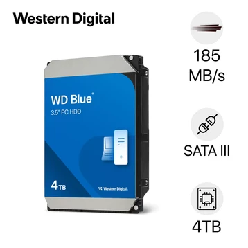 Ổ cứng HDD WD Blue 4TB 3.5" SATA WD40EZZX (SN)