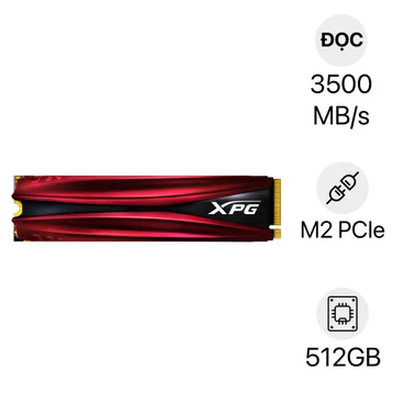 Ổ cứng SSD Adata GAMMIX S11 Pro M.2-2280 PCIe Gen 3x4 512GB