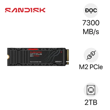 Ổ cứng SSD Sandisk Optimus GX Pro 850X NVME PCIe Gen 4 X4 M.2 2280 2TB